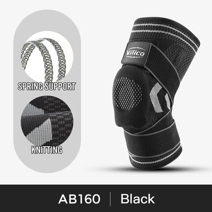1PCS Knee Brace Support Straps Knee Compression Sleeves for Men & Women Meniscus Tear Arthritis Sports Joint Pain Relief